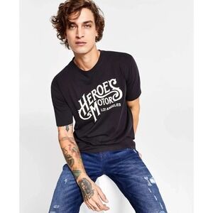 Heroes Motors Black Men's Signature Graphic T-Shirt M